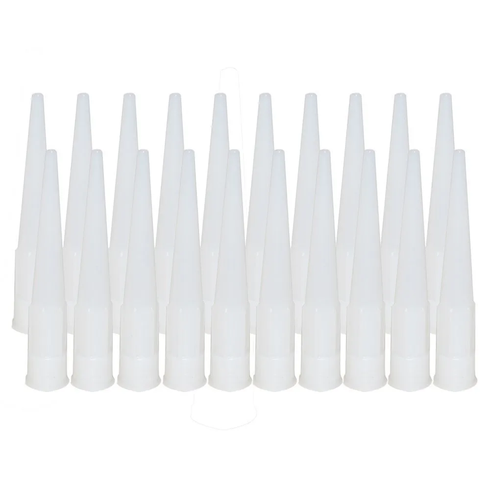 Imagem -01 - Injetor de Calafetagem Bicos de Cola de Vidro de Silicone Bocais Selante Calafetagem Dicas Interface Diâmetro 1.5cm 50 Peças injetor de calafetagem bicos de cola de vidro de silicone bocais selante calafetagem dicas interface diametro 15cm 50 pecas 01