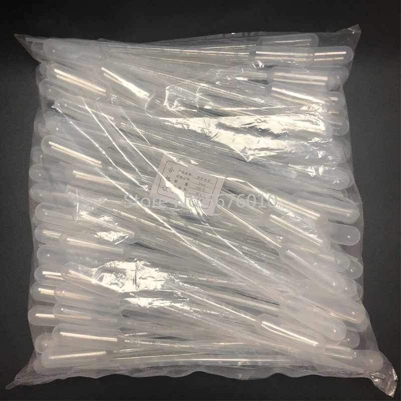 10ml Plastic Lab 50pcs 100pcs 200pcs 300pcs Disposable Graduated Dropper Transfering Pasteur Pipettes for School Experiment