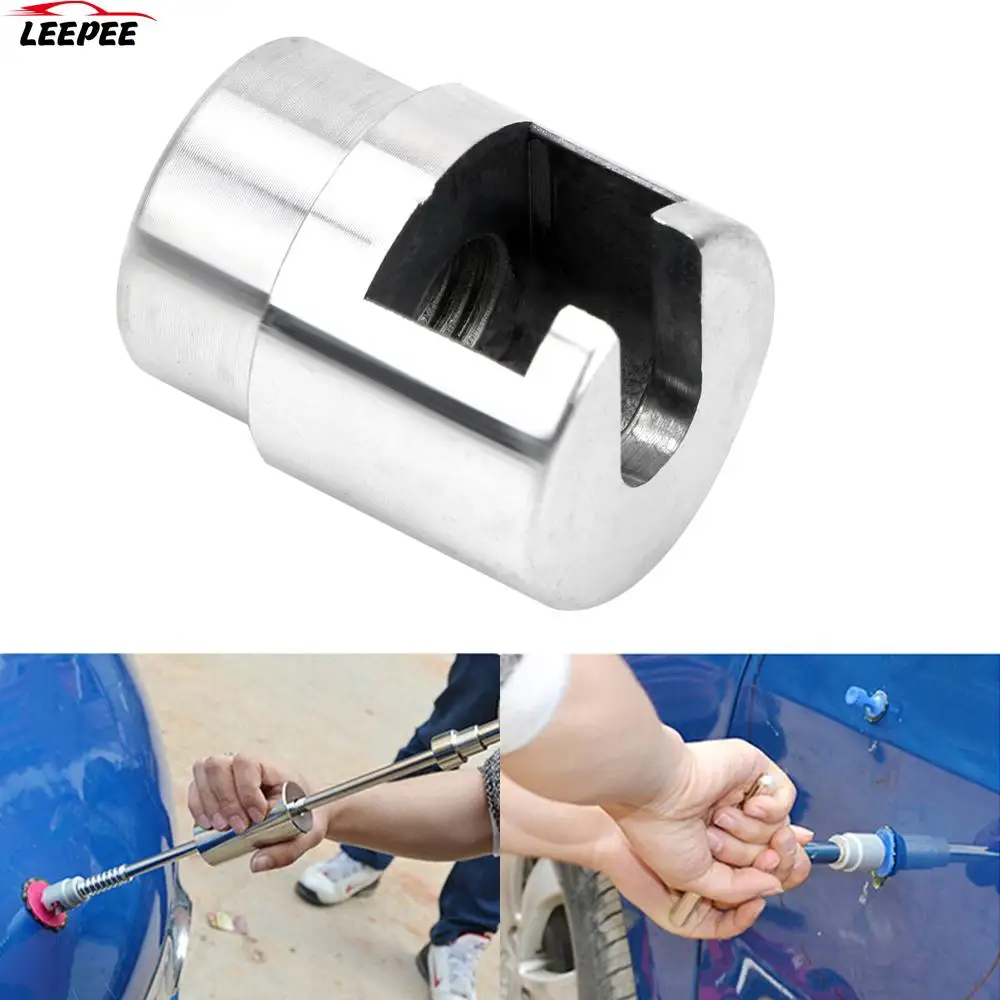 

Dent Repair Adapter Paintless Dent Repair for Slide Hammer & Pulling Tab Car Dent Repair Puller Head Hail Removal Kit