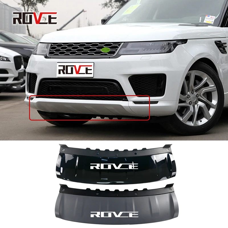 1 Pcs Car Front Bumper Guard Board Plate For Land Rover 2018 Range Rover Sport L494 LR099367 LR109870 Front Bumper Trailer Cover