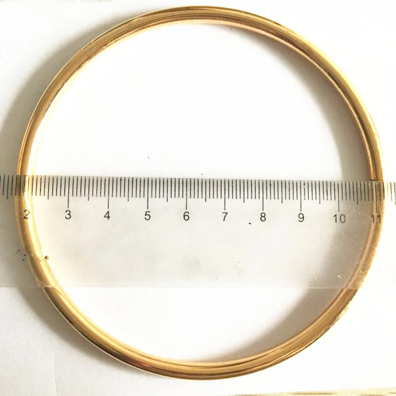 4pcs/lot Large Round 90mm O Ring 5mm thickness GOLD Plated Backpack Collar Harness Ring DIY handmade Bag Parts Accessories