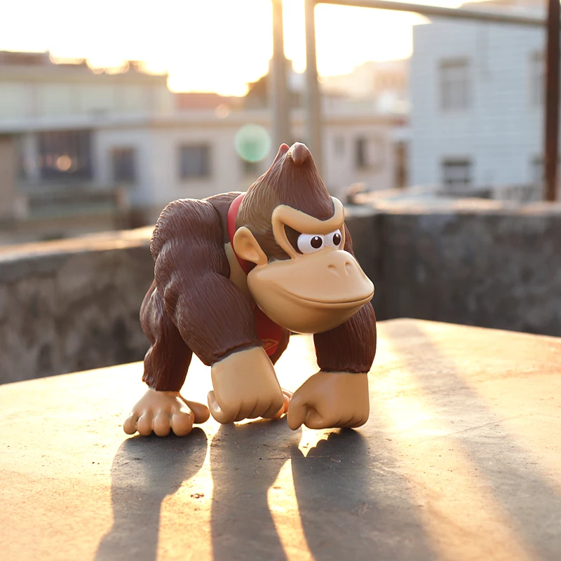 Classic Donkey Kong Action Figure Dolls Cute Gorilla Joint Adjustable Action Figure Toys Decoration Gift