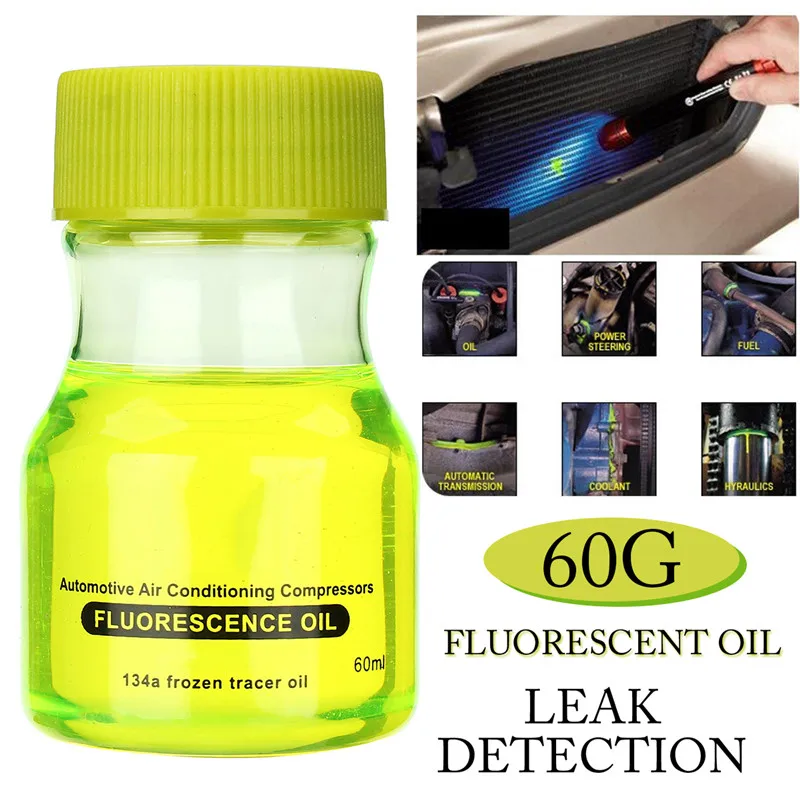 General Fluorescent Dye for Oil Leak Detection Leakage Test Ultraviolet Dye For Tracer of Automotive Air Conditioning Pipeline