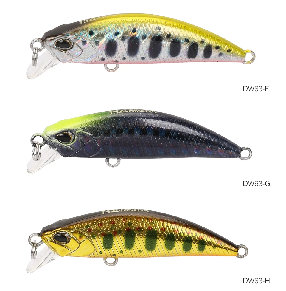 Tsurinoya 14-teiliges Bestseller-Set DW63 Sinkender Mini-Minnow-Köder 50mm 5g Angelköder mit Lebensechten 3D-Fischaugen – Detail 11