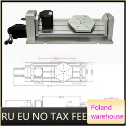 CNC 4th 5th Axis Rotary Axis For CNC Router A Axis Plate Type With Nema23 Stepper Motor Woodworking CNC Miling Engraving Machine