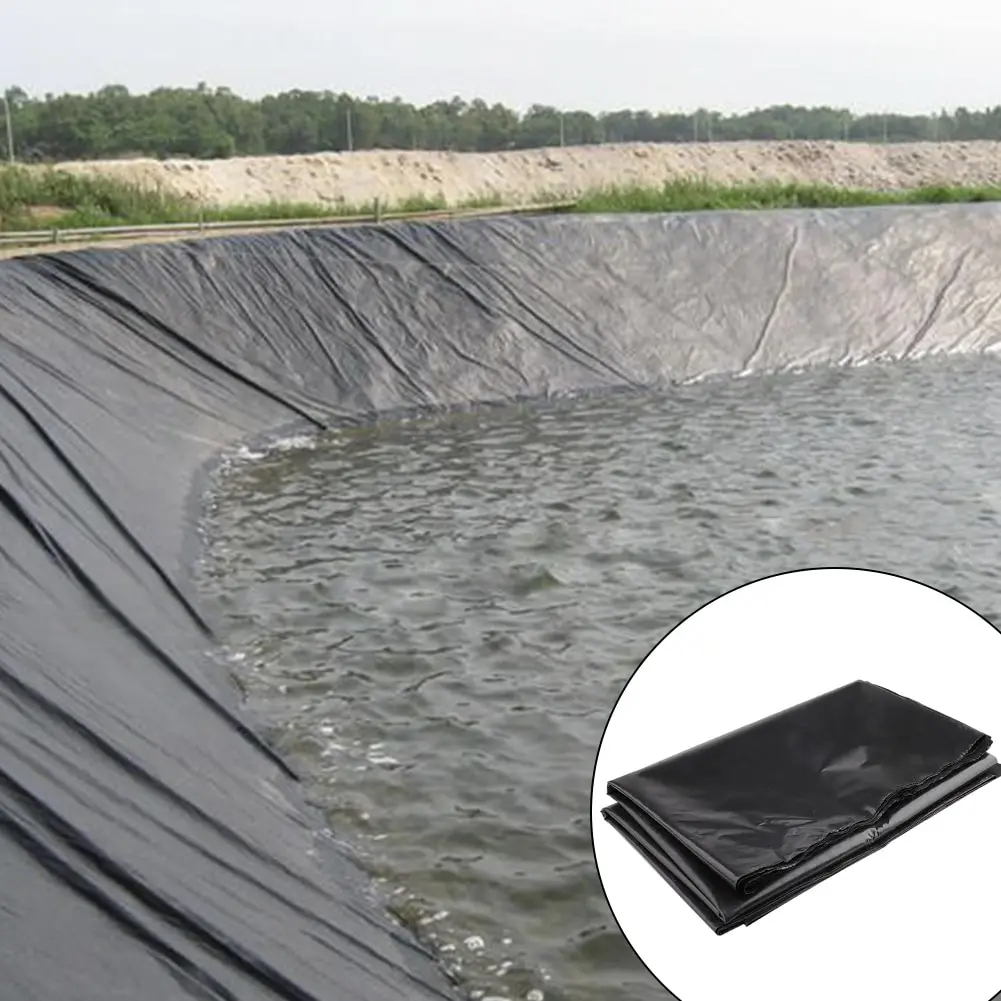 Uv Rubber Pond Liner Black Pond Liner For Water Garden Koi Ponds Stream Fountains Heat Resistant Durable Ultraviolet Resistance