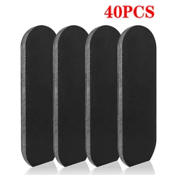 40pcs/pack Foot Files Replace Sanding Cloth Pedicure Feet Files Foot-Care-Tool File-Calluses-Remover Dead Skin Foot Rasp Refill