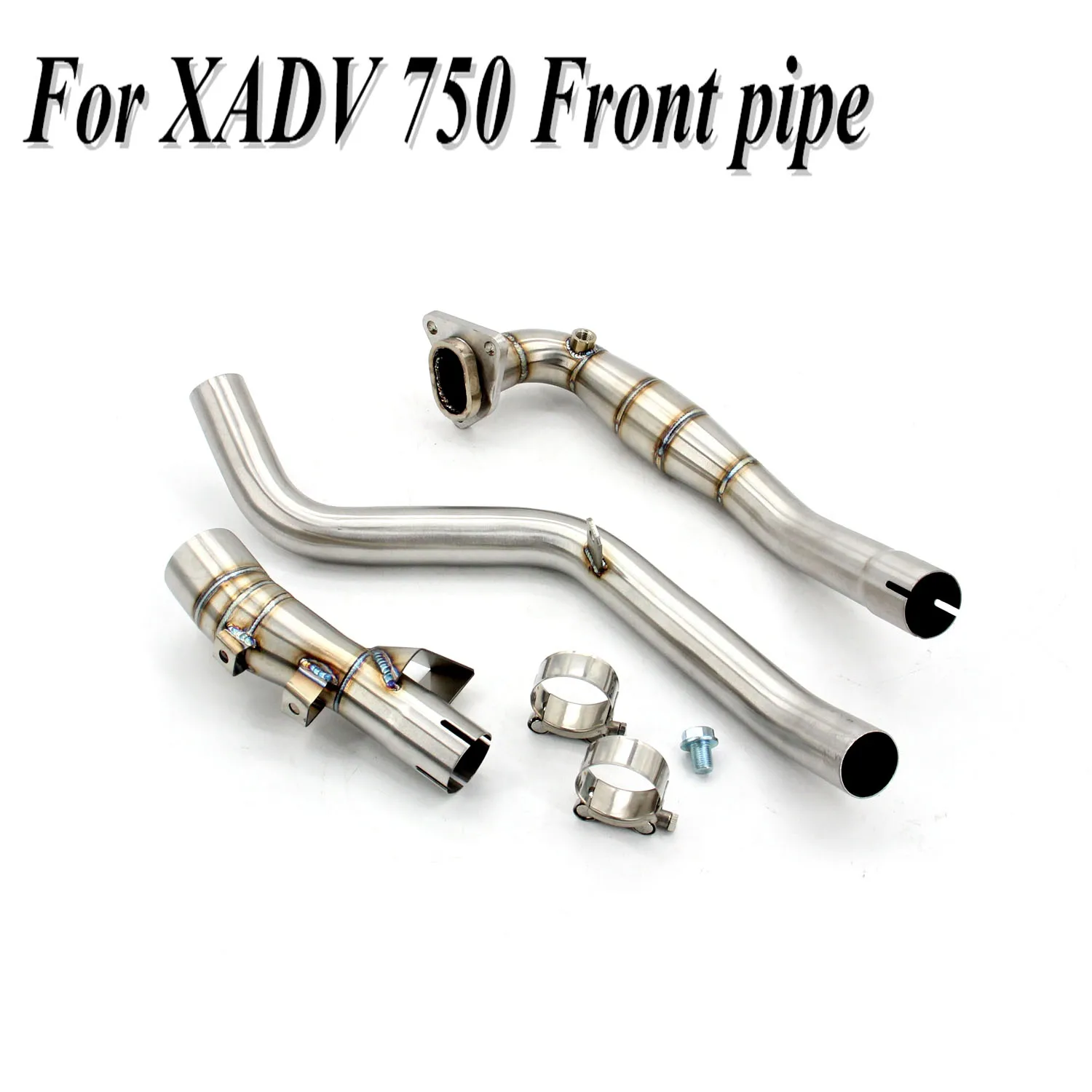 

Slip On 51MM Full System Exhaust Pipe For HONDA X-ADV 750 2017 2018 2019 XADV 750 Front Middle Link Tube Without Muffler