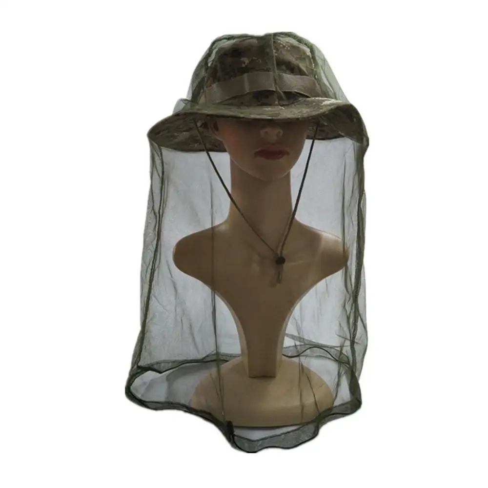 2Pcs Mosquito Insectes Buges Bee Face Shieldes Head Cover Fine Mesh Net Fishing Tool