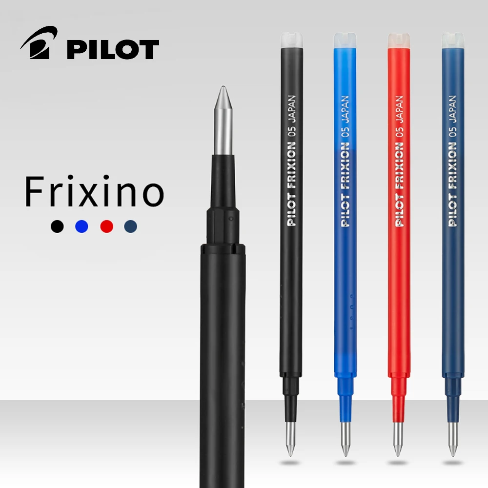 6/10/12pcs Japan PILOT Hot Erasable Gel Pen Refill BLS-FR5 FR7 Bullet 0.5 0.7mm Student Writing Office Signature Pen