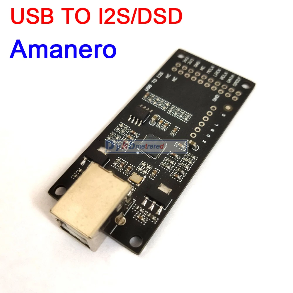 Interfejs USB na dźwięk cyfrowy I2S / DSD / SPDIF USB obsługuje włochy Amanero 192K /24 bity dekodowanie DAC