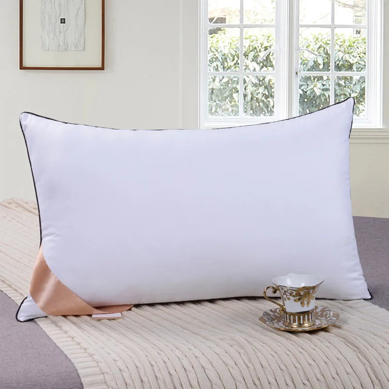 New Super Soft Bed Pillow 40*70cm Hotel Pillows For Sleeping Kussens Almohada Cervical Oreiller Pour Le Lit Poduszkap