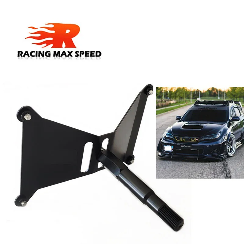 Racing ALUMINUM Front License Plate Holder Relocation Kit for Subaru WRX  STi toyota Scion FRS BRZ