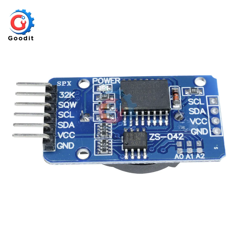 DS3231 RTC Module AT24C32 ZS042 IIC Module Precision RTC Real Time Clock Memory Module DS3231SN for Arduino Not battery