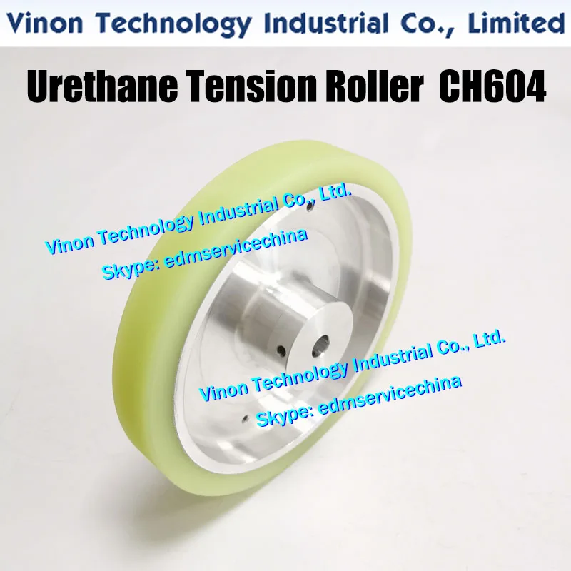 Chmer CH604 Urethane Tension Roller D150x31tmm, MW53A39C edm Tension Wheel (Standard) CHMER spare parts