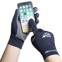Ice Silk Light Gloves Summer Thin Men Sports Cycling Running Fitness Driving Outdoors Fishing Women Non-Slip Touchscreen Gloves