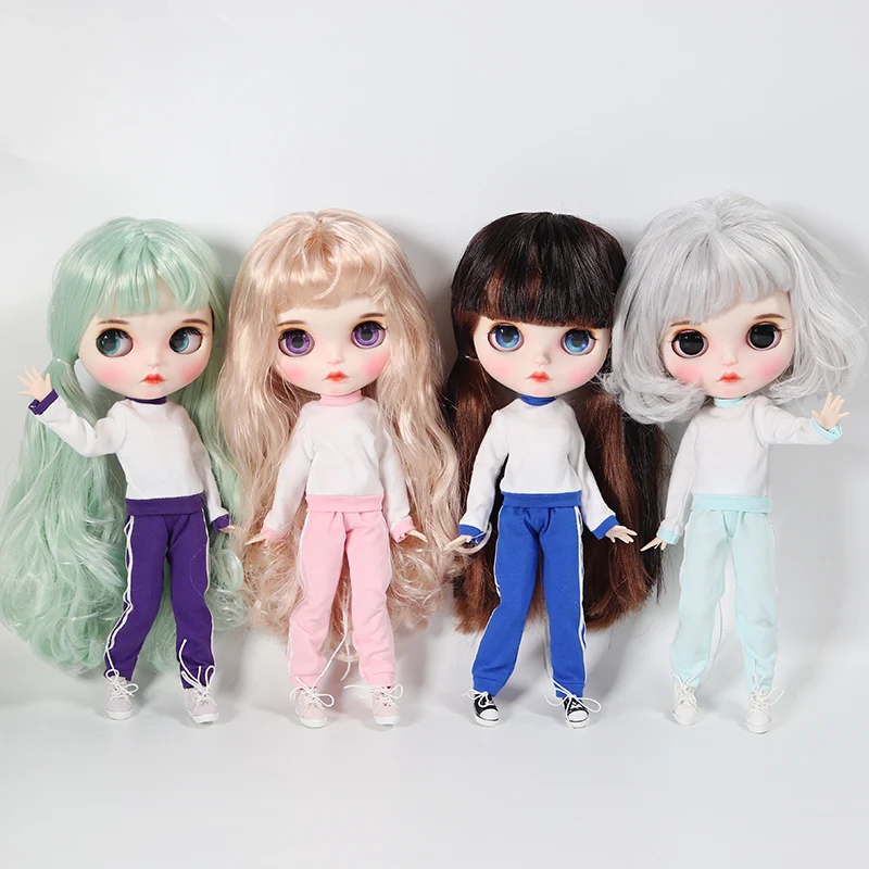 

DBS Blyth icy doll clothes A set of Sportswear suit for 1/6 30cm JOINT body girl boy gift toy