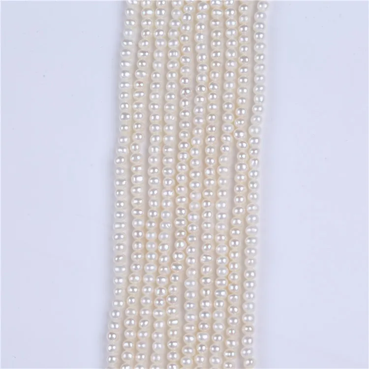 

wholesale 3mm round pearl strands for making jewelry