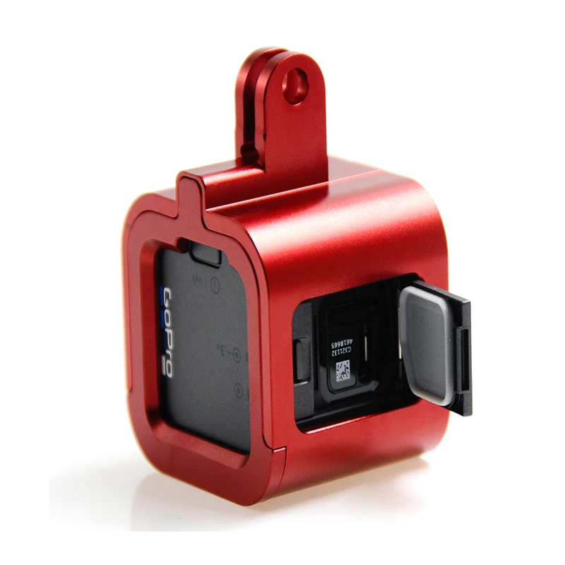 Ryh liga de alumínio protetor quadro habitação caso para gopro hero 4 5 sessão acessórios da câmera para go pro 4S montagem
