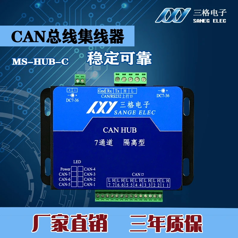 CAN canopen DeviceNet concentrator Hub CAN repeater CAN switch