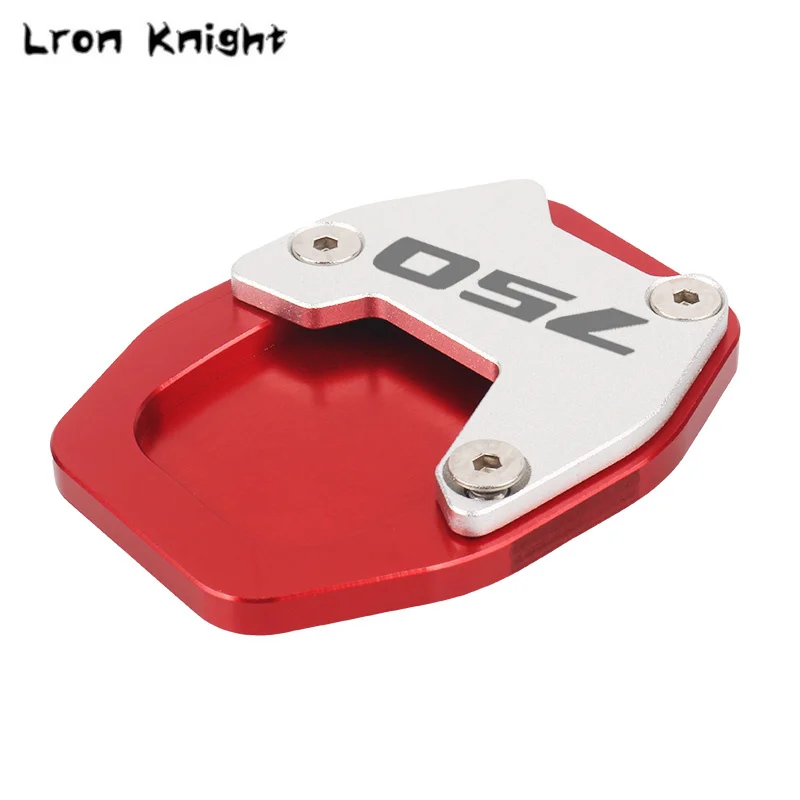 New For HONDA Forza750 Forza 750 2021 2022 Motorcycle Accessories CNC Kickstand Sidestand Stand Extension Enlarger Pad image 4