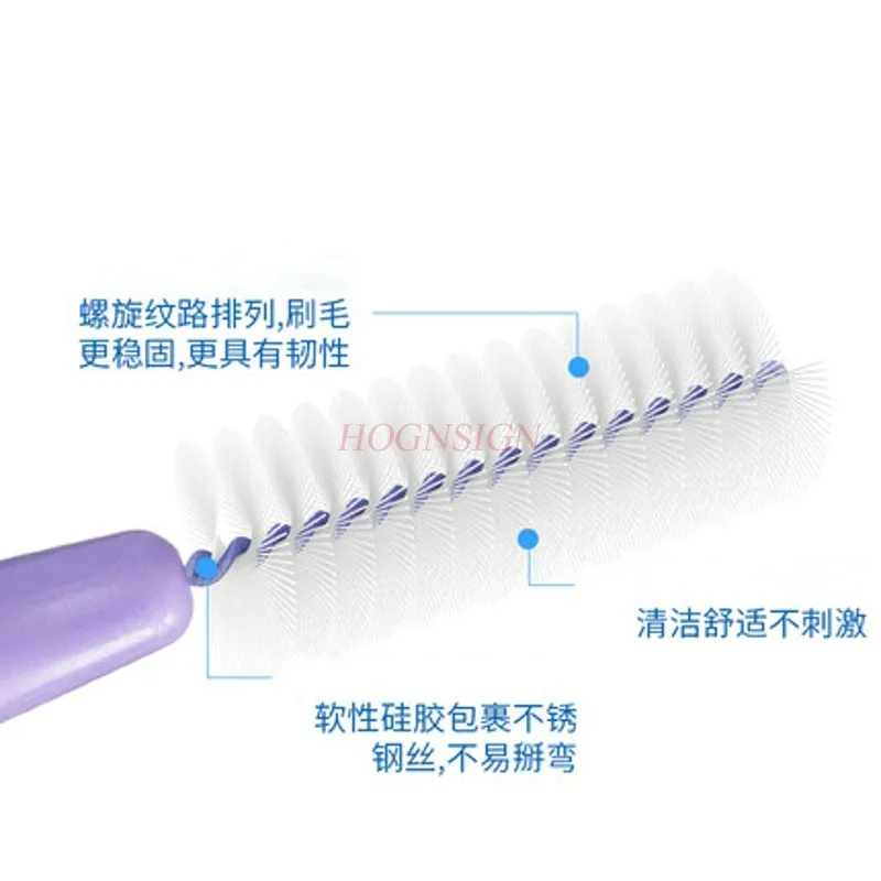interdental brush Soft interdental brush soft interdental brush adult interdental brush children's interdental brush toothbrush