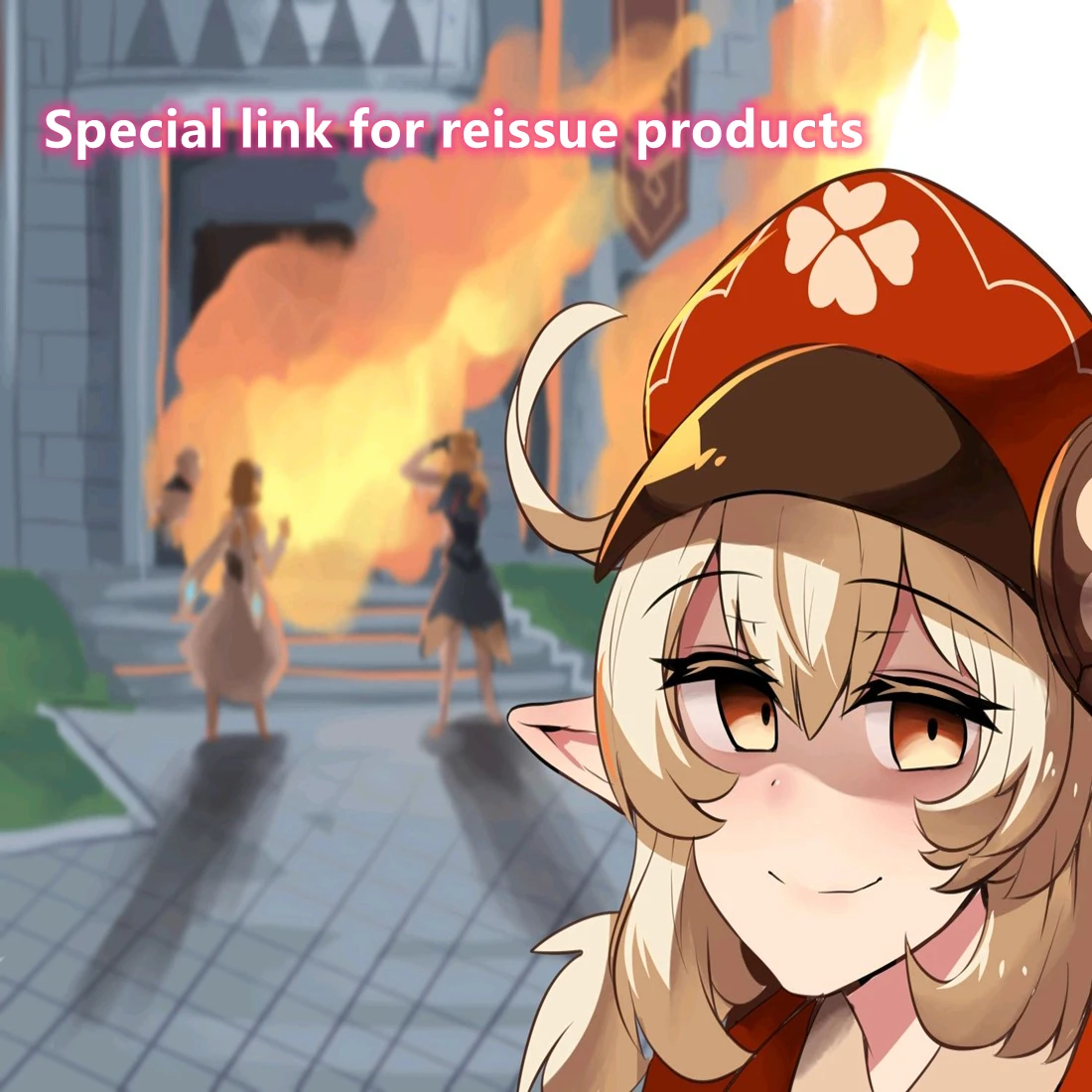 

Postage to make up the difference, out of stock reissue