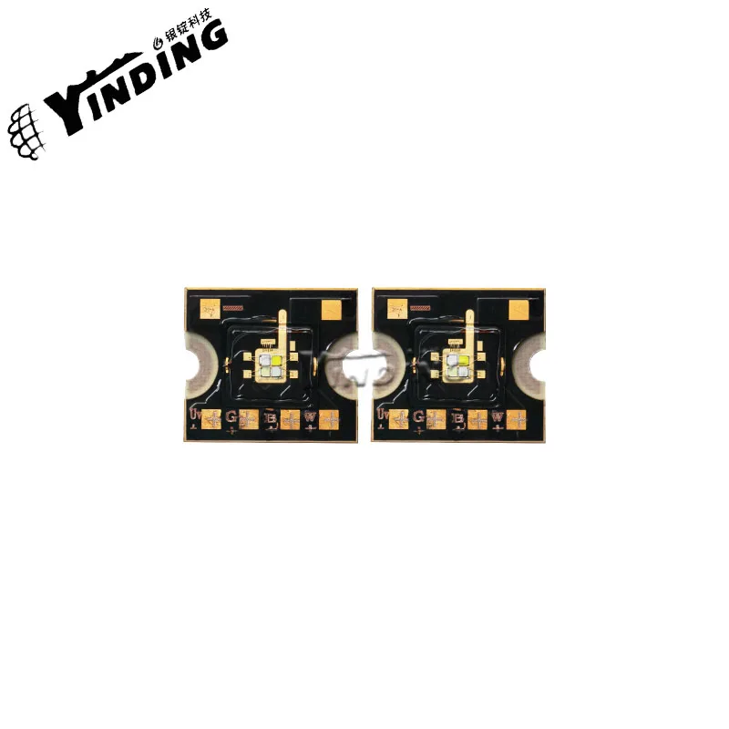 YINDING 1816 With copper pcb board four-color UVGBW 20w high-power SMD led lamp beads