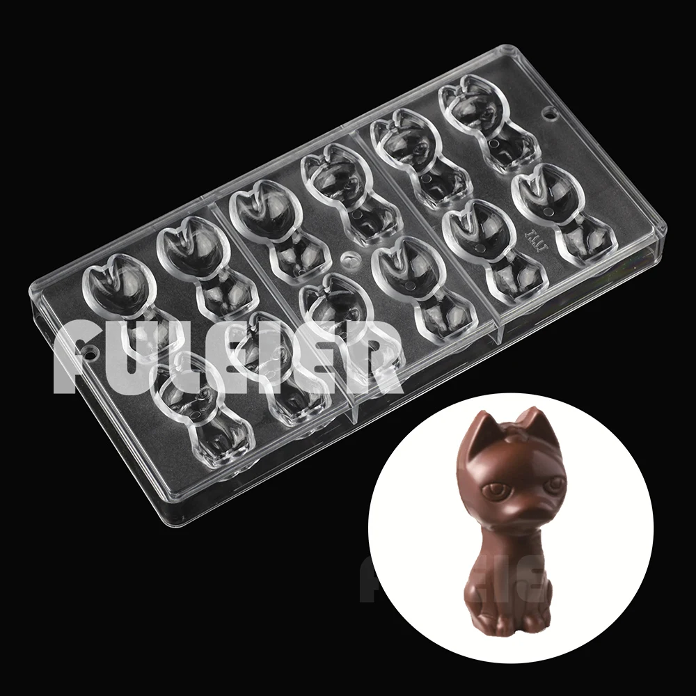 22 Style Polycarbonate Chocolate Molds Baking Mold Cake Sweets Candy Chocolate Bar Mould Confectionery Tools Bakeware