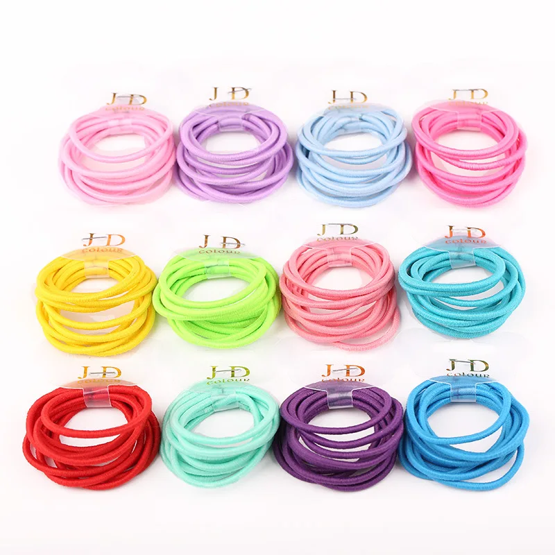 New Hair Elastic Bands Scrunchy Hair Accessories Headband for Women Girl Hairband Hair Ties Gum Rubber Bands