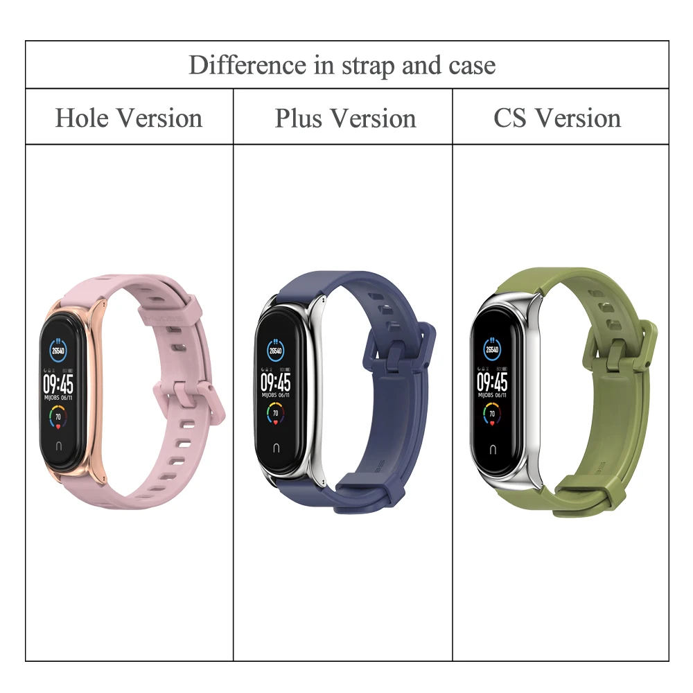 Mi Ban Nhạc 5 4 3 6 7 Vòng Tay Thông Minh Cho Mi Ban Nhạc 5 Dây Đeo Silicone Correa Dành Cho Xiaomi Mi 4 mi Uốn Cong 3 Pulseira Dây Đeo Tay Miband 7 6