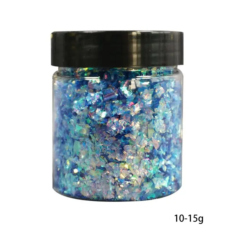 1 Bottle Flash Sequin Powder Decoration DIY Jewelry Making  Silicone Epoxy Mold Tool Accessories Whosale&DropShip