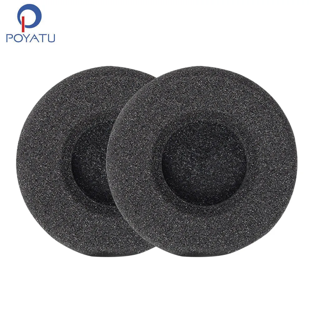 POYAT For Plantronics C225 C3220 C3210 H251 HW261 Ear Pads Headphone Earpads Replacement Cushion Earmuff Cover Repair Parts