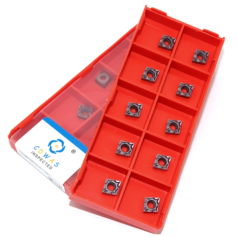 CCMT060204 TM1 MP1125 كربيد إدراج عالية الجودة مخرطة أداة تحول أداة CCMT 060204 شفرة أداة قطع CNC لالفولاذ المقاوم للصدأ