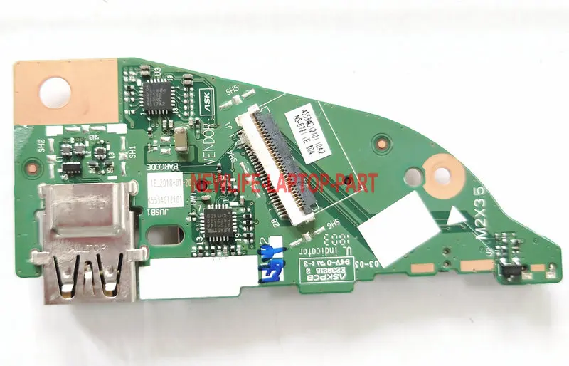 original FOR lenovo yoga 530-14 Flex6-14 usb POWER BOTTON sd card bord NS-B781 test good free shipping