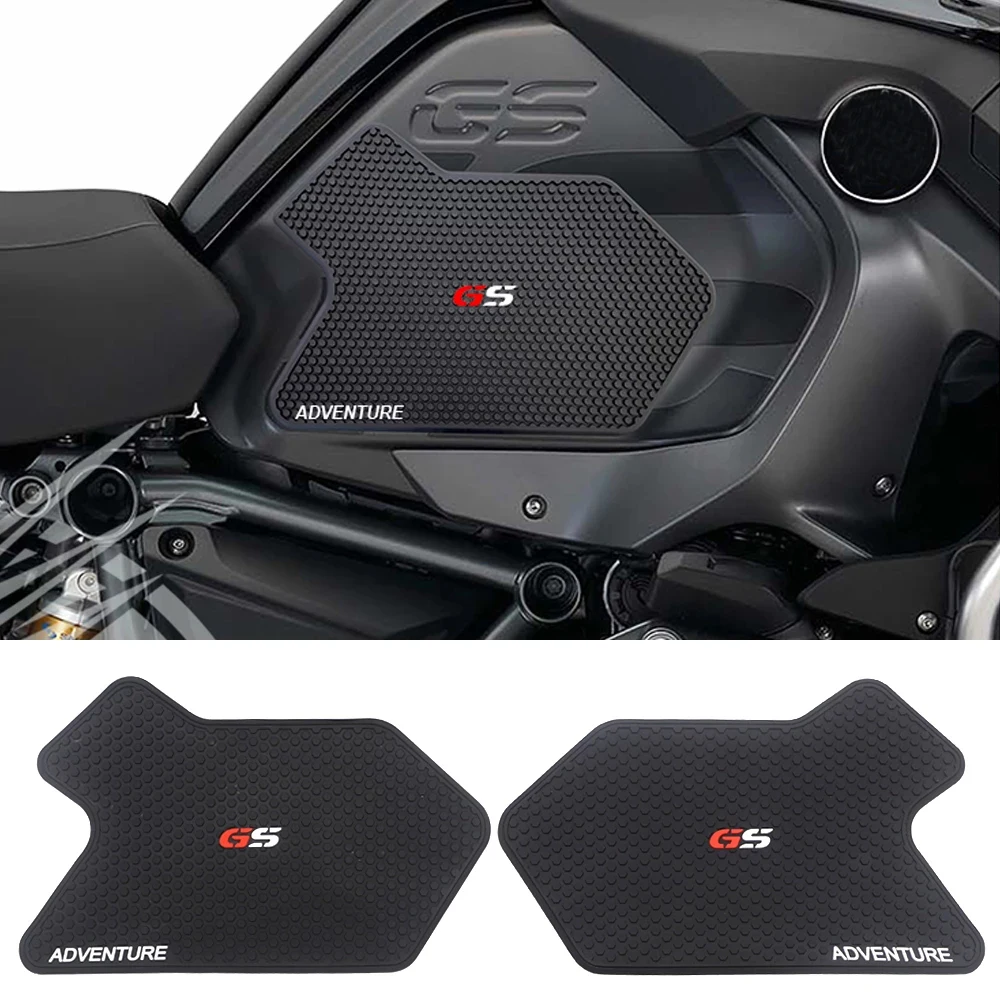 

Motorcycle side fuel tank pad For BMW R1200GS ADV R1250GS Adventure rubber sticker side pad 2013-2021 2020 2019 2018 2017 2016