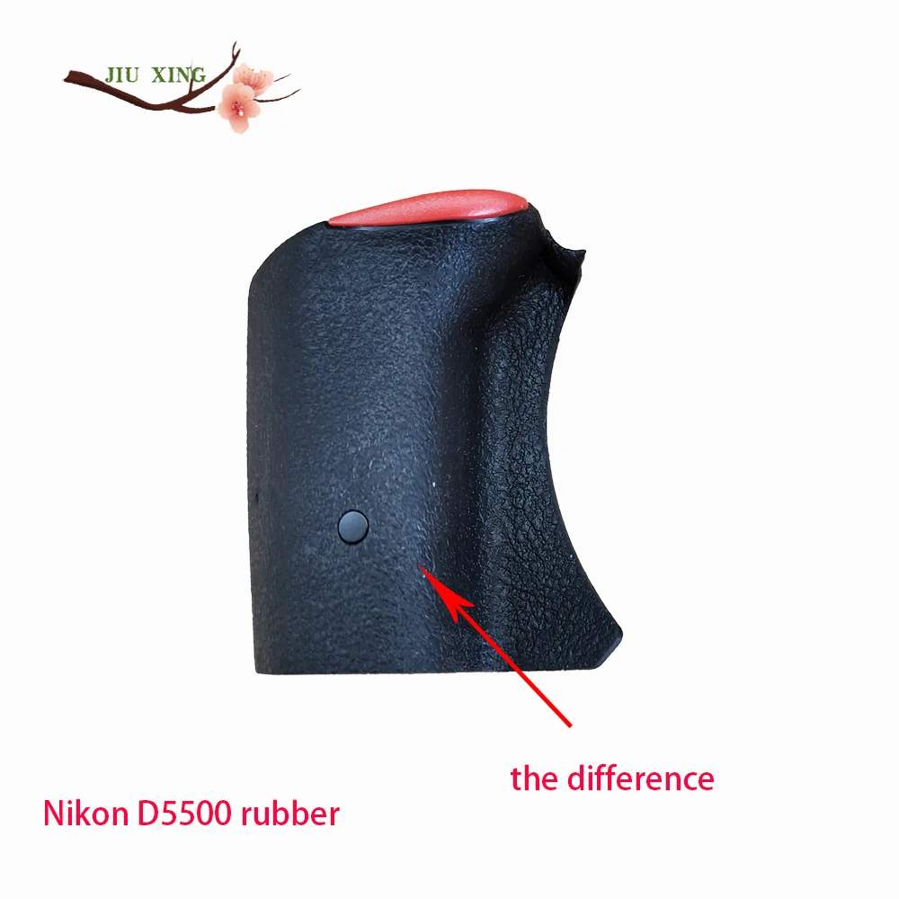 Cubierta frontal de goma Original para Nikon D5500/D5600, pieza de reparación con cinta adhesiva, nuevo