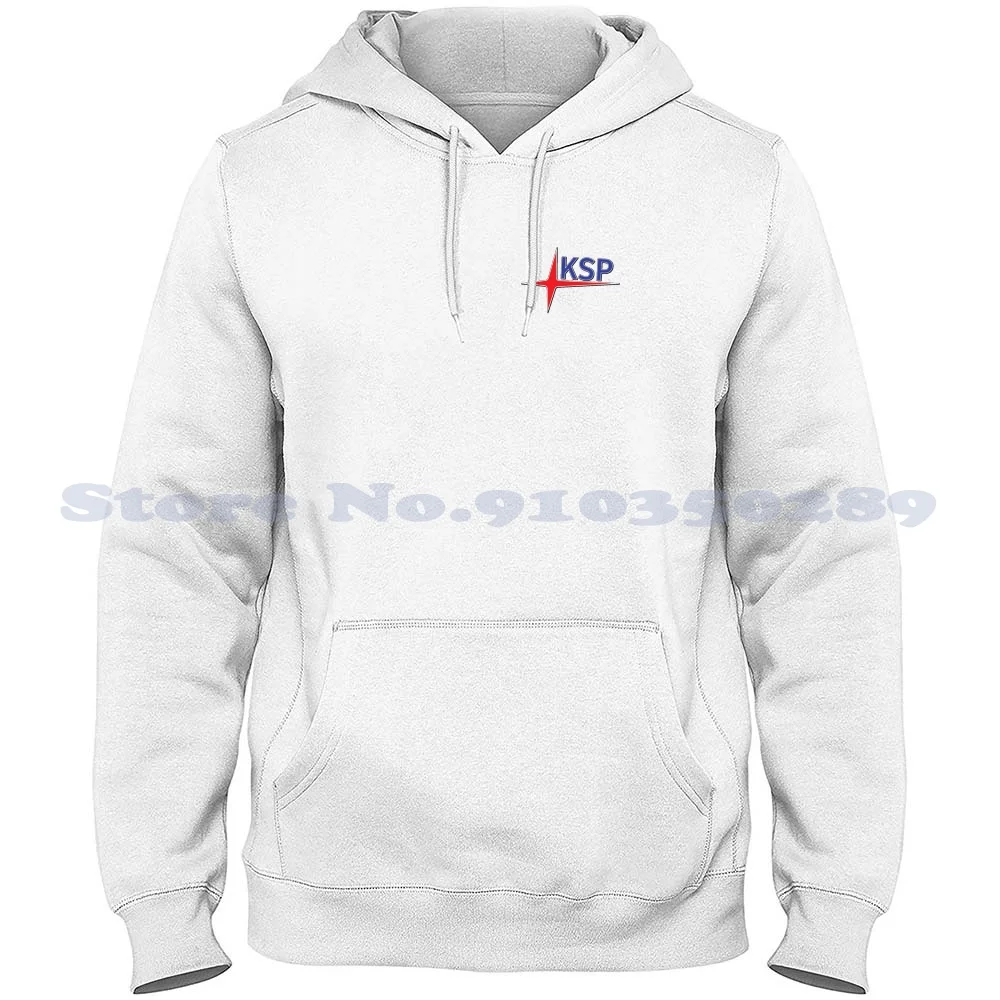 Kerbal Space Program Logo 100% Cotton Hoodie T-Shirt Ksp Kerbal Space Program Jebediah Kerman Logo Astronaut Space Suit Swag