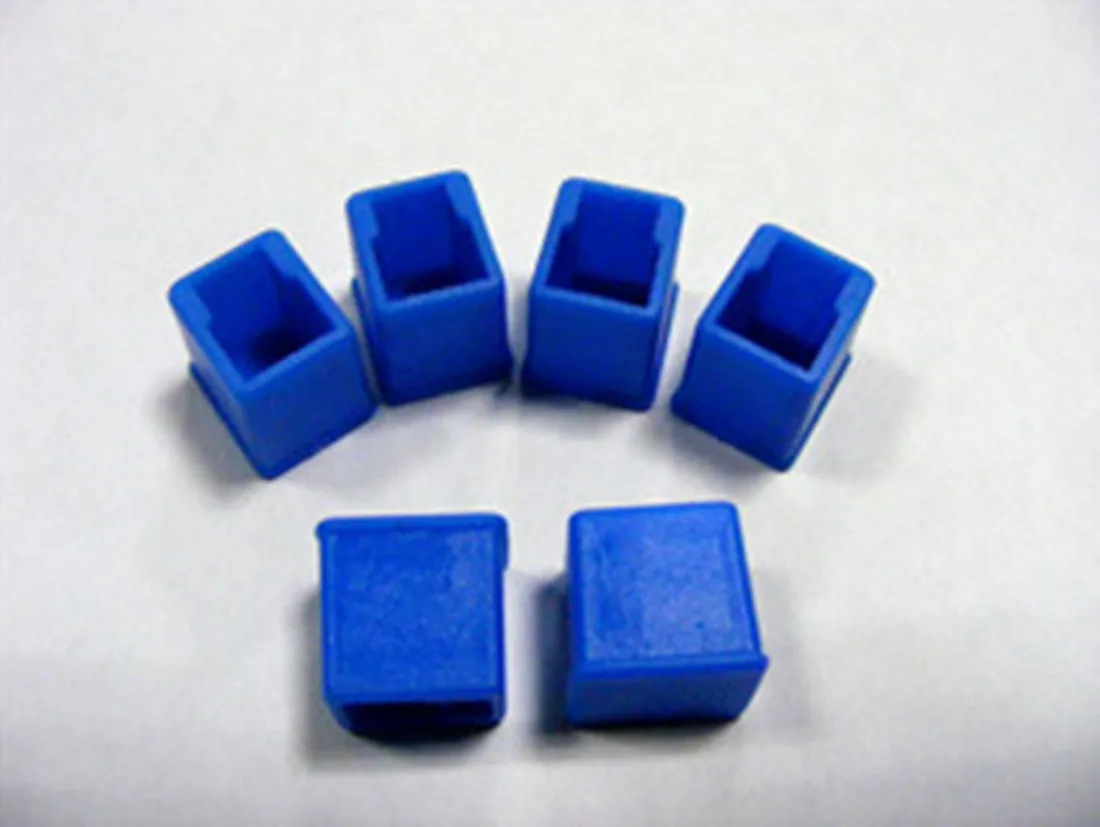 Cubierta antipolvo USB B macho 3,0, cubierta de cable de datos, conector