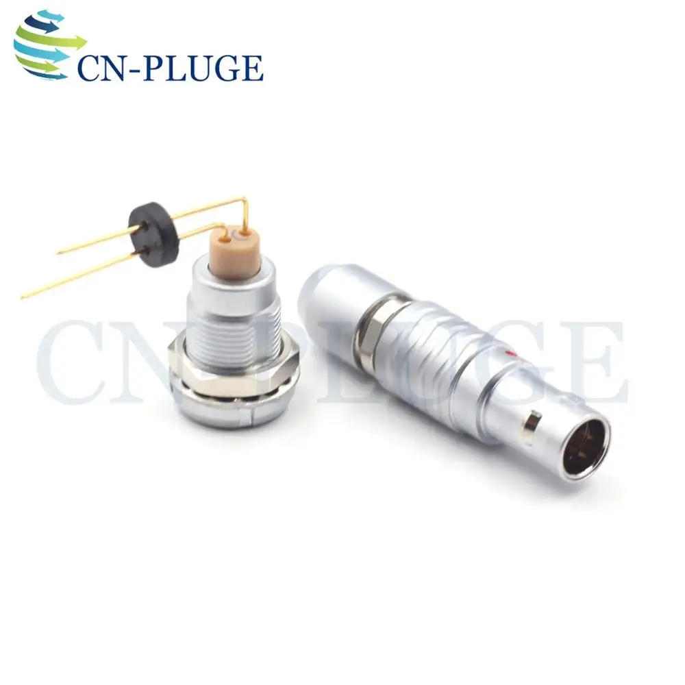 FGG.0B.Connectors M09 Series 2 3 4 5 6 7 9 pin Push Pull Self-locking Connector For Medical equipment PCB Panel Mount