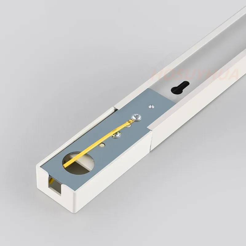 10Pcs 1m LED Track Rail, Track Light Connectors Universal Rails For LED Track Lighting, Black/White Shell DHL