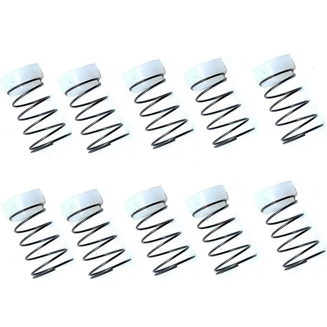 Электромагнитный клапан 10 Sets Foot Protector Rubber Seal Pads Spring Set For Air Compressor Type 65 Air Compressor Check Valve Element Ir Pump Spring Пневматика — деталь 2