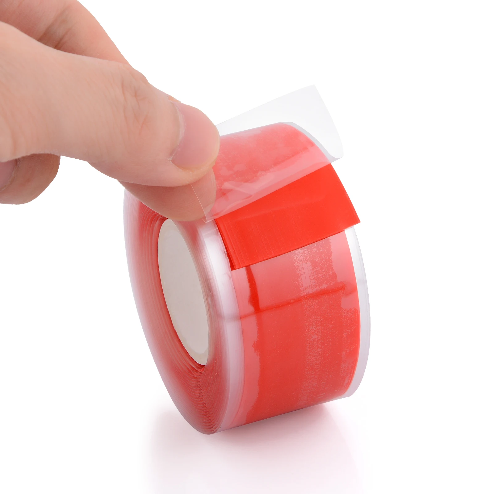 FOSHIO 100cm Hot Air Gun Protective Tape Heat Resistant Anti-Electric Waterproof Silicone Tape for Industry Car Vinyl Wrap Tools