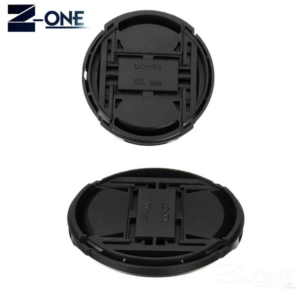 مركز قرصة عض على غطاء العدسة 49 مللي متر 52 مللي متر 55 مللي متر 58 مللي متر 62 مللي متر 67 مللي متر 72 مللي متر 77 مللي متر 82 مللي متر لكانون نيكون سوني سيجما coatings الطلاءات العدسات