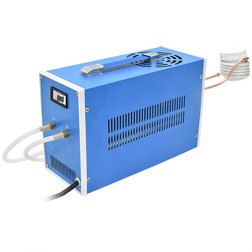 High Frequency Induction Heating Machine Metal Smelting Furnace Induction Heater Welding Metal Quenching Equipment 220V 6000W