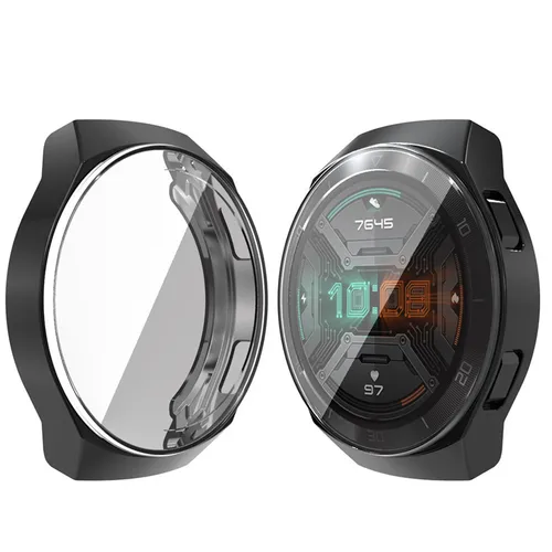 Imagen 2 del producto Funda para Huawei Watch GT2e, parachoques suave de TPU, marco protector de cobertura completa, accesorios para reloj inteligente GT 2E 2 E