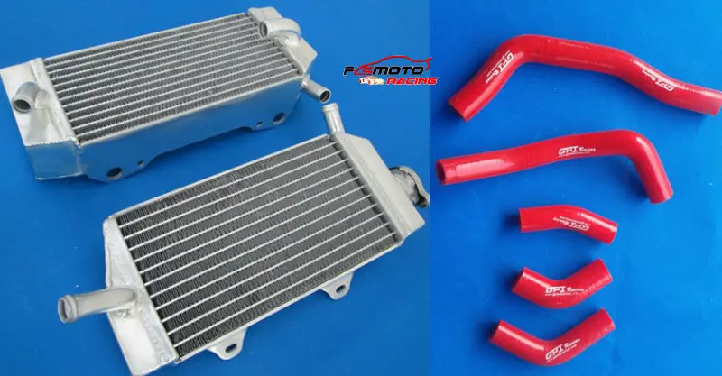 

Алюминиевый радиатор + силиконовый шланг для Honda CRF450R CRF450 2005 2006 2007 2008 05 06 07 08