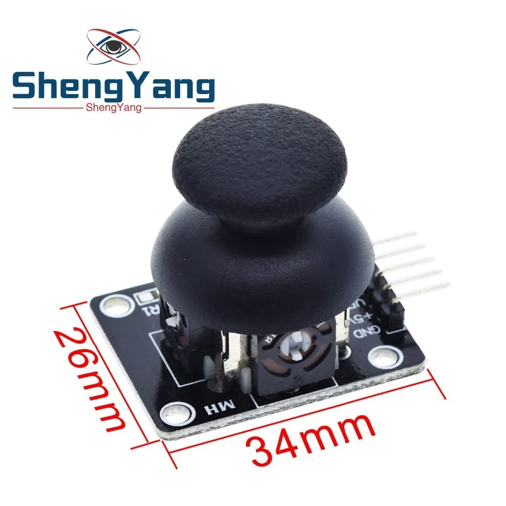 TZT Dual-Axis XY Joystick Modul KY-023 für Arduino Diy Kit School Education Lab – Detail 1