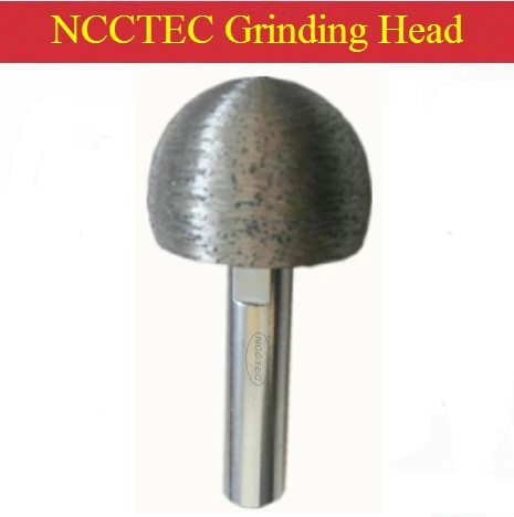 2'' inch Diameter M10 Diamond Sintered Wet Hemispherical Grinding Head with 2.4'' 60mm extension rod | 50mm small grinding wheel