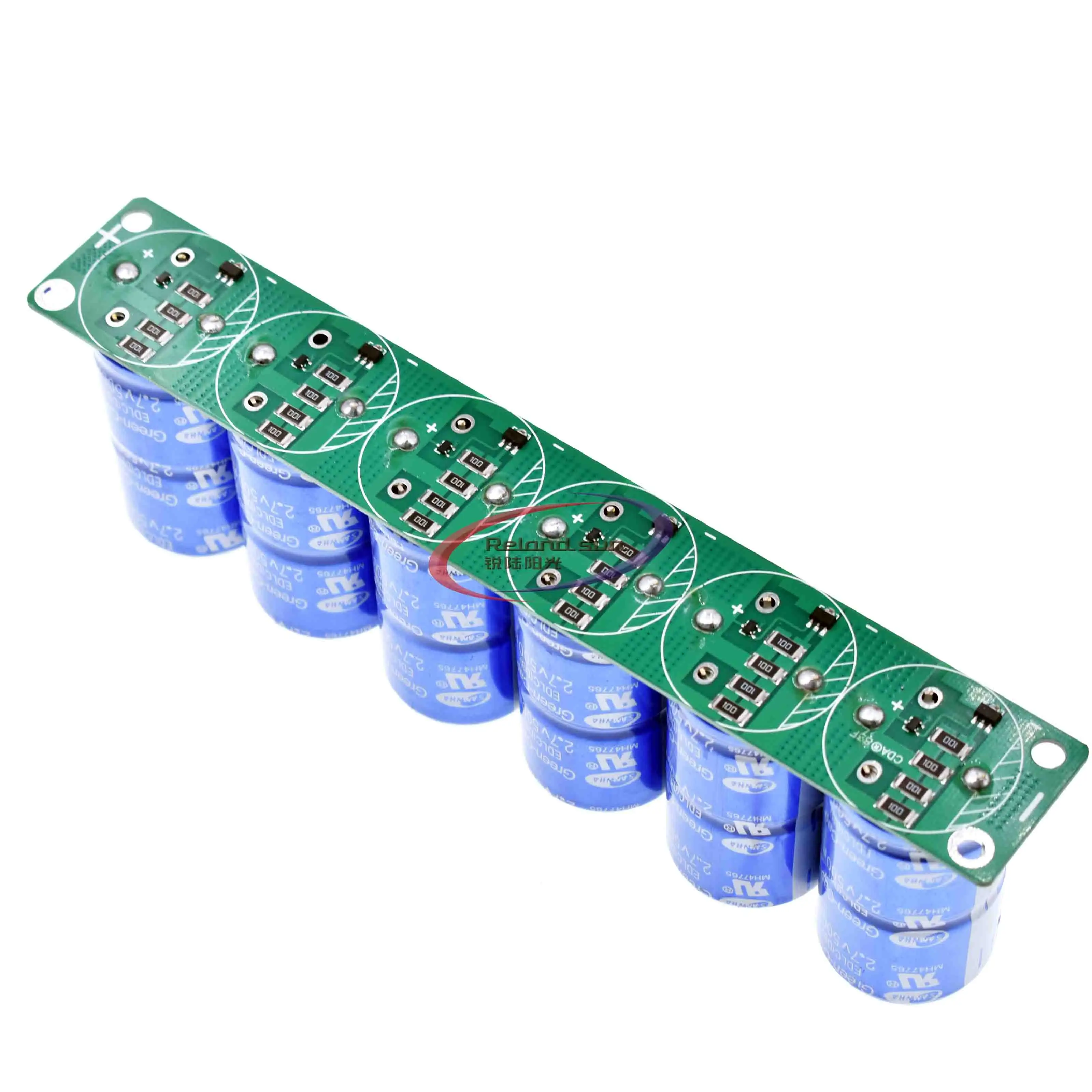 Farad Capacitor 2.7V 500F 6 Pcs/1 Set Super Capacitance With Protection Board Automotive Capacitors